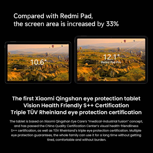 Redmi Pad Pro Tablet 12.1-inch Tablet 8+256GB Grey