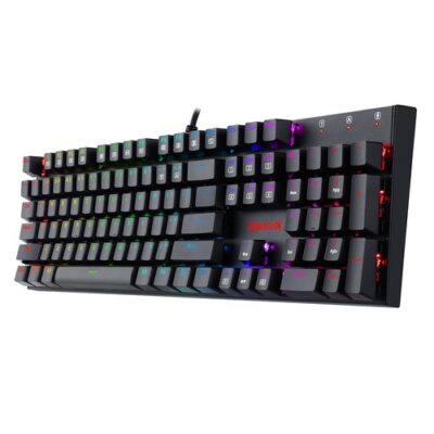 Redragon 104-Key K565-RGB Mechanical Keyboard RGB Backlit US Layout