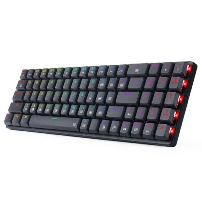 Redragon K626P-KB Ashe Wired RGB Mechanical Keyboard Black