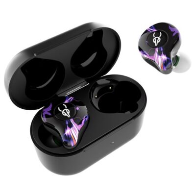Sabbat G12 Elite TWS Wireless Bluetooth Headphones Purple