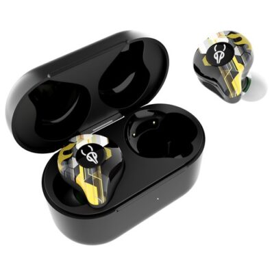 Sabbat G12 Elite TWS Wireless Bluetooth Headphones Yellow