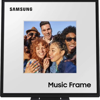 Samsung - HW-LS60D Music Frame Smart Speaker/Picture Frame, Dolby Atmos - Black