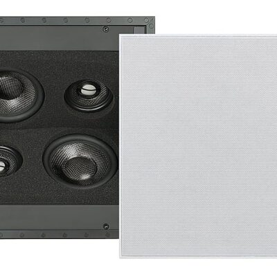 Sonance - R1C SUR SINGLE SPEAKER - Reference 5-1/4" Surround 3-Way In-Ceiling Speaker (Each) - Paintable White