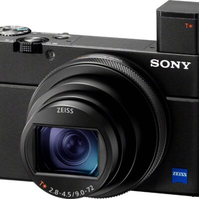 Sony - Cyber-shot RX100 VII 20.1-Megapixel Digital Camera - Black