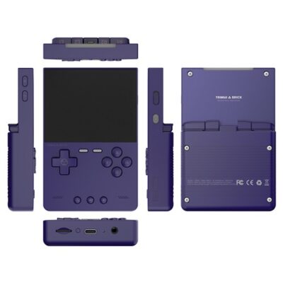 Trimui Brick Handheld Game Console 256GB TF Card Purple