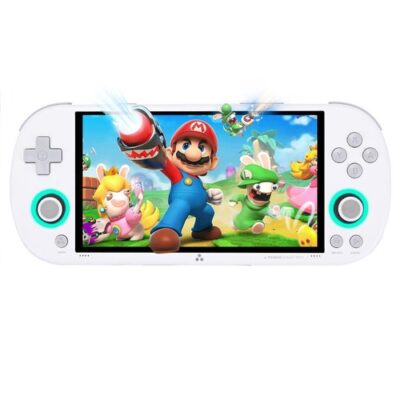 TRIMUI Smart Pro Handheld Game Console 128GB TF Card White
