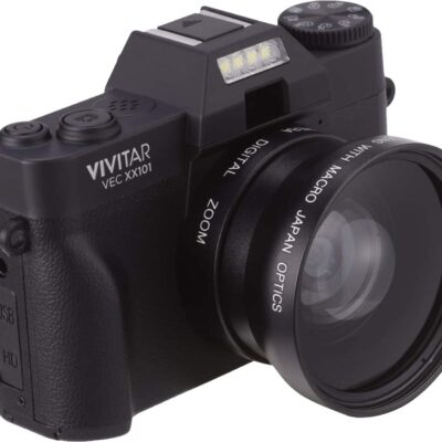 Vivitar - VECXX101 4K Digital Camera - Black