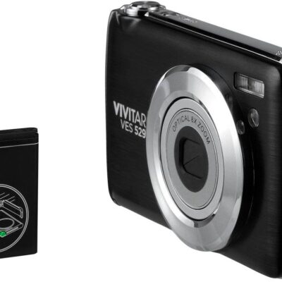 Vivitar - VES529 16mp Digital Camera - Black