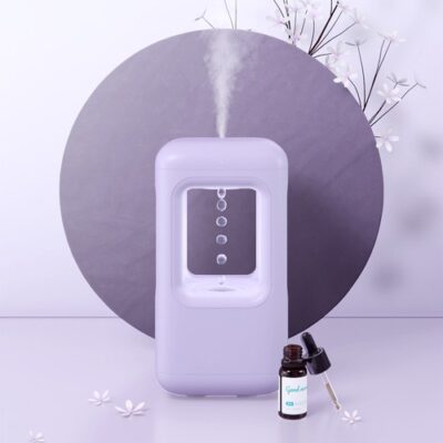 Winben Anti Gravity Levitating Water Drop Humidifier Purple