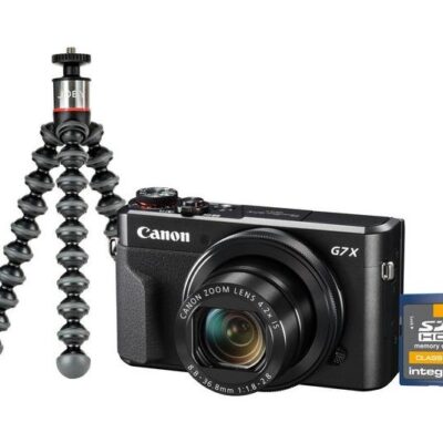 CANON PowerShot G7 X MK II Compact Camera + Vlogging Kit
