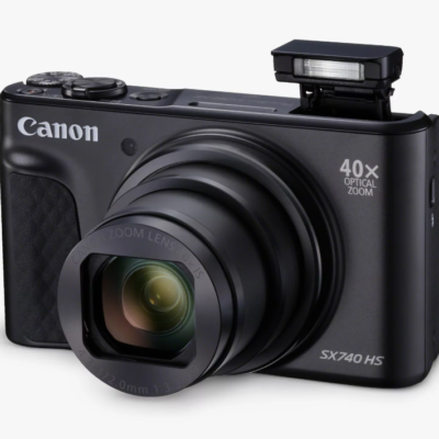 Canon PowerShot SX740 HS 20.3MP 40x Zoom Camera – Black