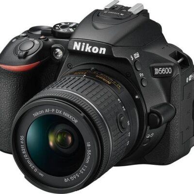 NIKON D5600 DSLR Camera with DX 18-55 mm f/3.5-5.6G VR Lens