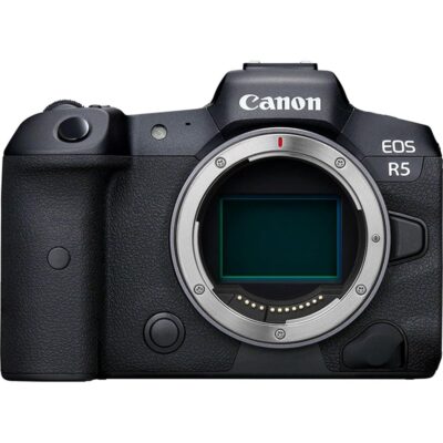 Canon EOS R5 Full-Frame Mirrorless Camera with 8K Video, 45 Megapixel Full-Frame CMOS Sensor, DIGIC X Image Processor, Dual Memory Card Slots, and Up to 12 fps Mechnical...