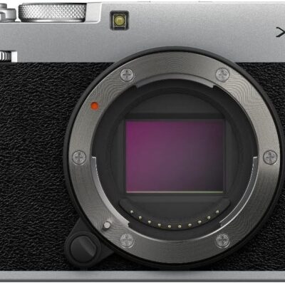FUJIFILM X-E4 Mirrorless Digital Camera, Silver