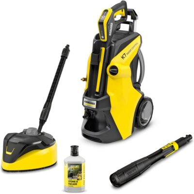 Kärcher K 7 Smart Control Flex Home Pressure Washer, Pressure: 180 Bar, Flow Rate: 600 l/h, Surface Performance: 60 m2/h, Power: 3000 W, with Gun, Turbo Nozzle, Spray Lance.