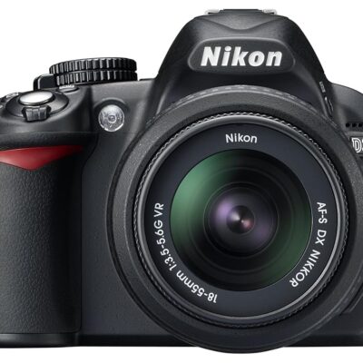 Nikon D3100 Digital SLR Camera with 18-55mm VR Lens Kit (14.2MP) 3 inch LCD (Renewed)