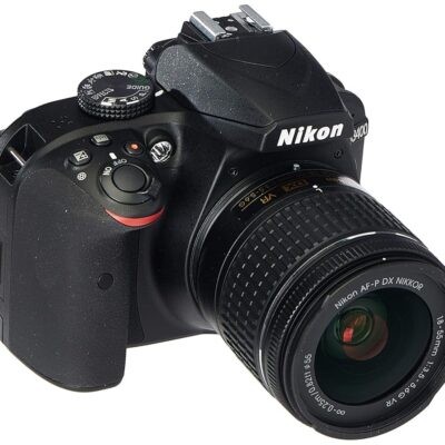 Nikon D3400 w/ AF-P DX NIKKOR 18-55mm f/3.5-5.6G VR DSLR Camera (Renewed)