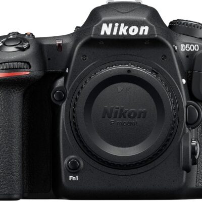 Nikon D500 Body Single-Lens Reflex Digital Camera-Black (Renewed)