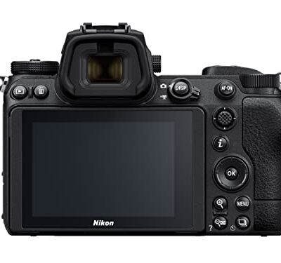 Nikon Z6 II Body Mirrorless Camera (24.5 megapixel, Ultra wide ISO, 14 fps Continuous Shooting, Eye-Detection AF, Dual Card Slots, 4K Full HD Video) VOA060AE
