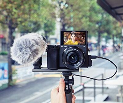 Sony Alpha 6400 | APS-C Mirrorless Camera ( Fast 0.02s Autofocus, 24.2 Megapixels, 4K Movie Recording, Flip Screen for Vlogging ) (Renewed)