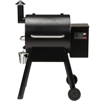 Traeger Grills Pro 575 Wood Pellet Smoker and Grill, WiFi and App Enabled Electric Smoker, 6-in-1 BBQ and Pellet Grill, 572 Square Inches of Grilling Area, 500 Degree Max...