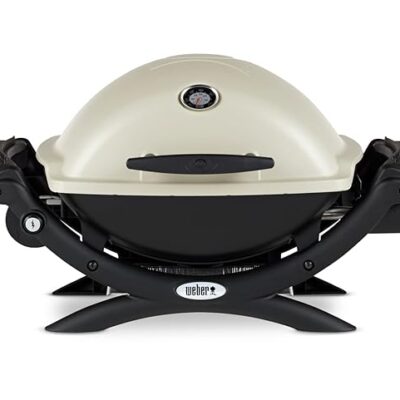 Weber Q1200 Liquid Propane Grill, Titanium